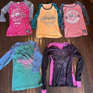 Buckle Affliction shirts